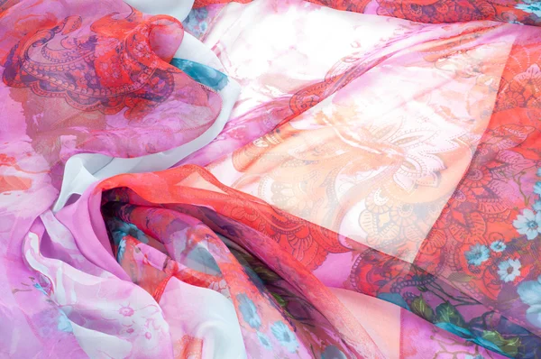 Розовая Ткань Текстура Фото Сделано Студии — стоковое фото