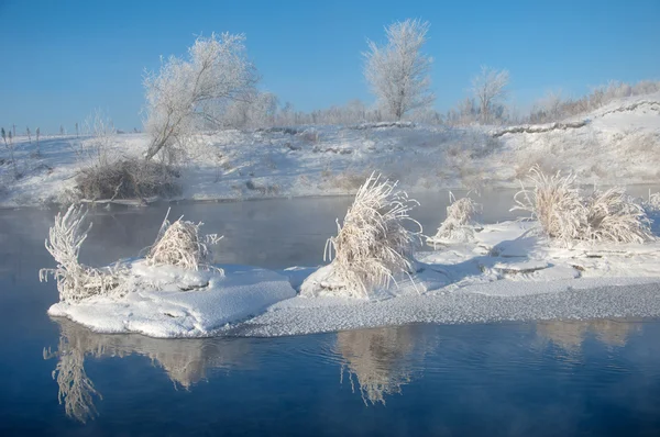 Winter, Winter-Flut, Winter-Zeit — Stockfoto