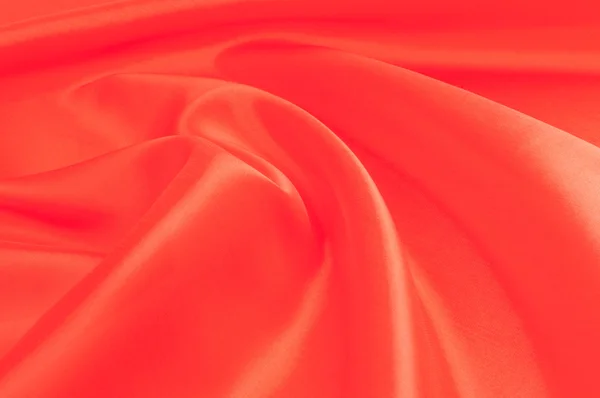 赤い布。組織、繊維、布、ファブリック、テクスチャ — ストック写真
