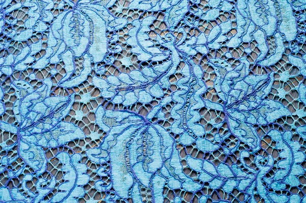 Lace on the fabric. tissue, textile, cloth, fabric, material, te — Stock Photo, Image