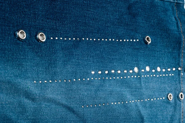 Tkanki, tekstylia, tkaniny, tkaniny, materiał, tekstura. niebieskie dżinsy tkaniny — Zdjęcie stockowe