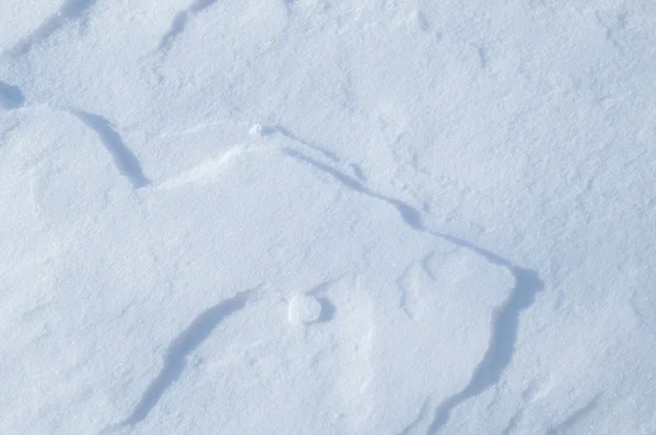 雪纹理 — 图库照片