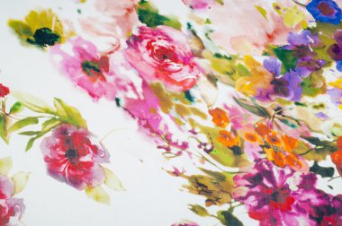 İpek kumaş dokusu. çiçek fotoğraf stüdyosu