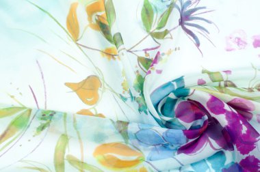 İpek kumaş dokusu. çiçek fotoğraf stüdyosu