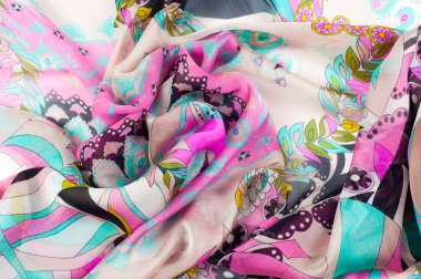 Kumaş ipek doğal doku. iyi, güçlü, yumuşak, parlak elyaf koza yapımında silkworms tarafından üretilen ve iplik ve kumaş yapmak için toplanan.