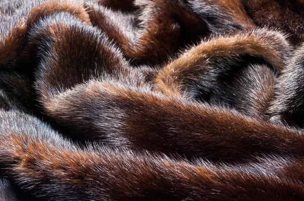 Texture. Mink fur. mink coat — Stock Photo, Image