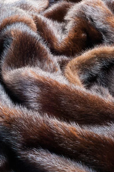 Texture. Mink fur. mink coat — Stock Photo, Image