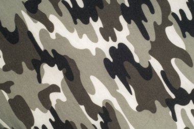 Örme kumaş dokusu. Bir askeri boyama