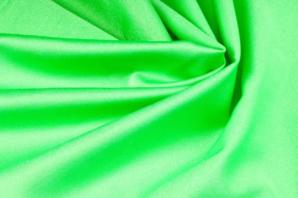 Zöld szövet szerkezete — Stock Fotó