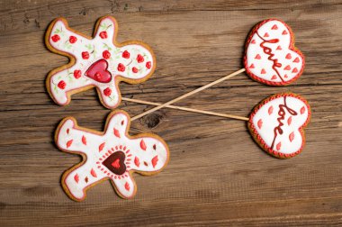 Tanımlama bilgilerini Sevgililer günü. Fotoğraf stüdyosu