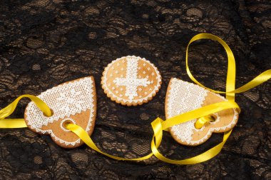 Paskalya kurabiyeleri. Bisküvi, çerez, fal kurabiyesi, tereyağlı kurabiye