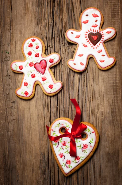 Galletas Día de San Valentín — Foto de Stock