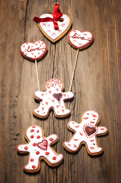 Galletas Día de San Valentín — Foto de Stock