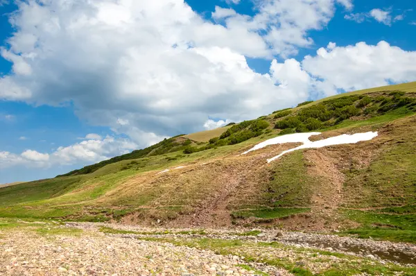 Montagna Monte Collina Kazakistan Tien Shan Altopiano Assato — Foto Stock