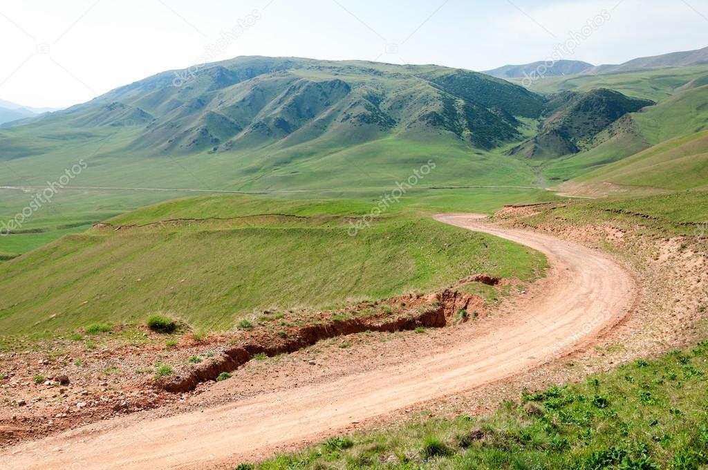 mountain road. mount, hill