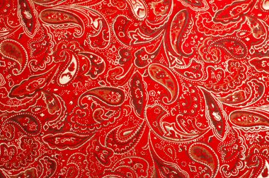 Skin texture red with gold pattern clipart