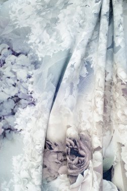 Kadife kumaş, ipek, jakarlı. doku