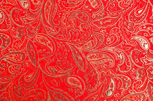 Skin Texture Red Gold Pattern Photography Studio — Stock Photo, Image