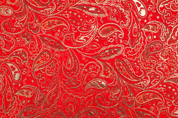 Skin Texture Red Gold Pattern Photography Studio — Stock Photo, Image