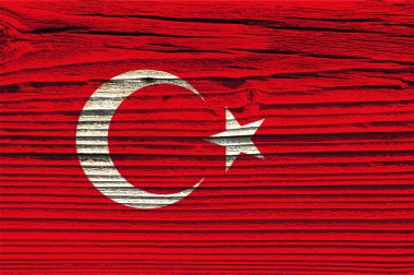 Türkiye'nin eski ahşap (Yönetim Kurulu) .flag doku