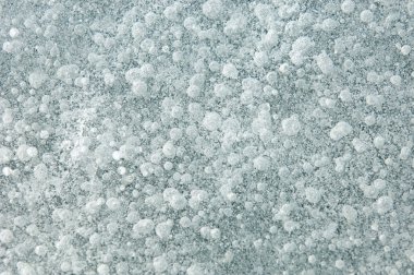 doku. buz. Donmuş buz Nehri üzerinde.