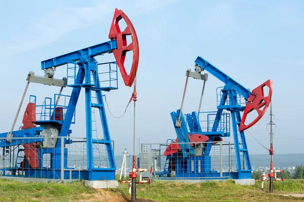 Indústria do petróleo e do gás. — Fotografia de Stock