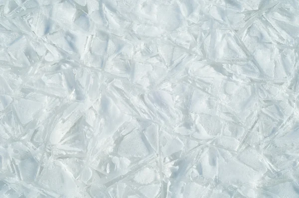 Ice on the river in early spring — Stock Photo, Image