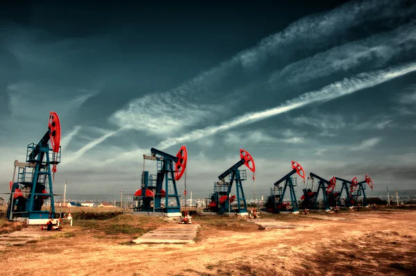 석유와 가스 산업. 로열티 프리 스톡 사진