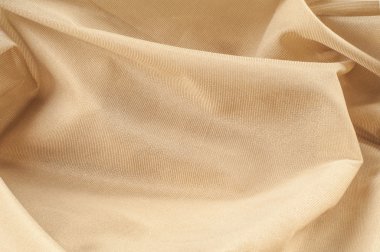 Kumaş ipek doku, krem, soluk bej