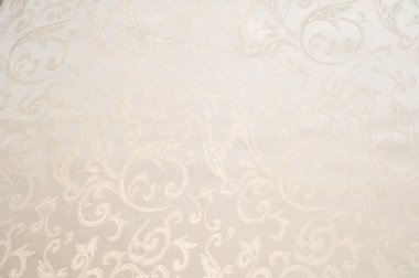 Kumaş ipek doku, krema, krem rengi, krem renkli, soluk bej. iyi, güçlü, yumuşak, parlak elyaf Koza yapımında silkworms tarafından üretilen ve iplik ve kumaş yapmak için toplanan.