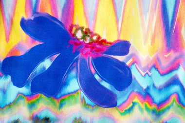 Kumaş ipek doku, renk, soyutlama