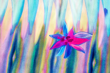 Kumaş ipek doku, renk, soyutlama