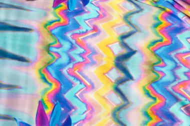 Kumaş ipek doku, renk, soyutlama. iyi, güçlü, yumuşak, parlak elyaf koza yapımında silkworms tarafından üretilen ve iplik ve kumaş yapmak için toplanan.