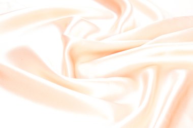 Kumaş ipek doku, krem, soluk bej