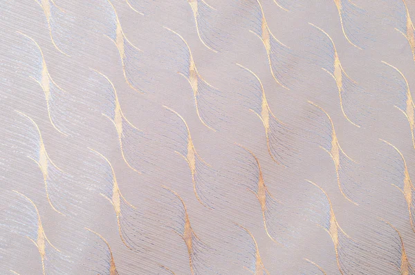 The texture of the silk fabric, brown, gold color — Stock Photo, Image