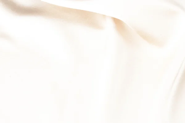 Textura de seda de tela, cremosa, beige pálido — Foto de Stock
