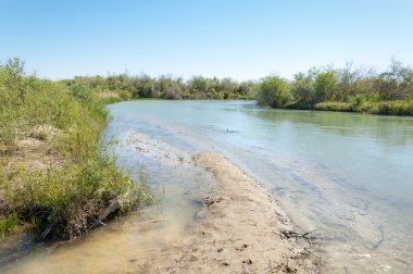 Bozkır nehir sazlık yaz