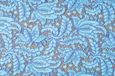 Doku dantel kumaş. dantel beyaz arka plan stüdyo üzerinde. ince kumaş iplik veya iş parçacığı yapılmış. genellikle bir pamuk veya ipek, döngü, büküm veya desenleri iplik örgü tarafından yapılmıştır