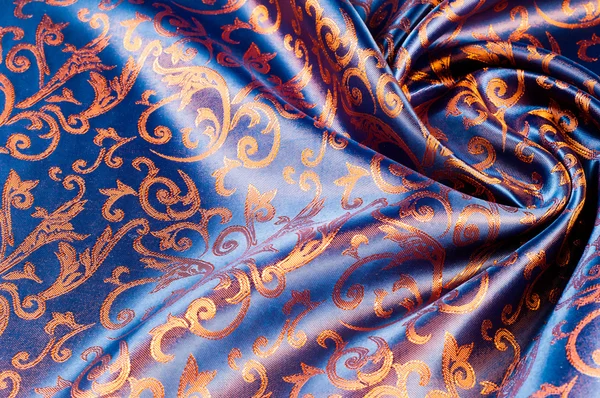 A textura do tecido de seda . — Fotografia de Stock