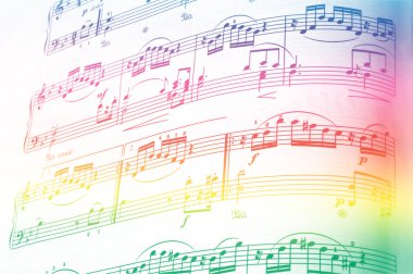 Müzik puanı doku