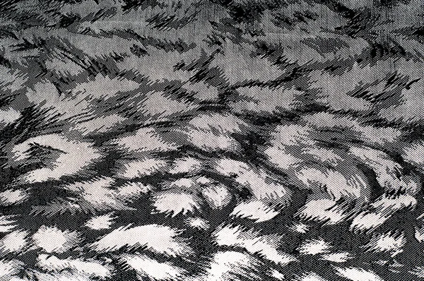 Textura de tela seda negro — Foto de Stock