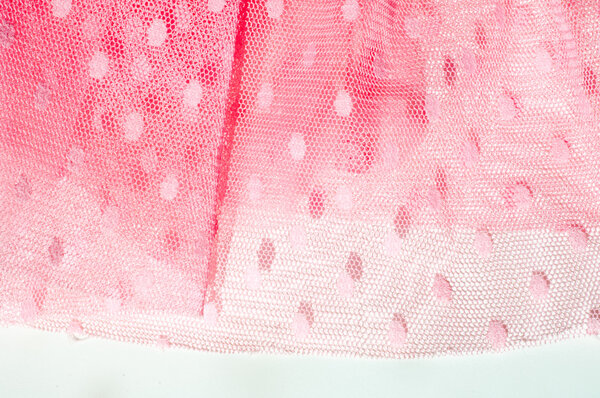 The texture of fabric lace with sequins on fabric background. Ma