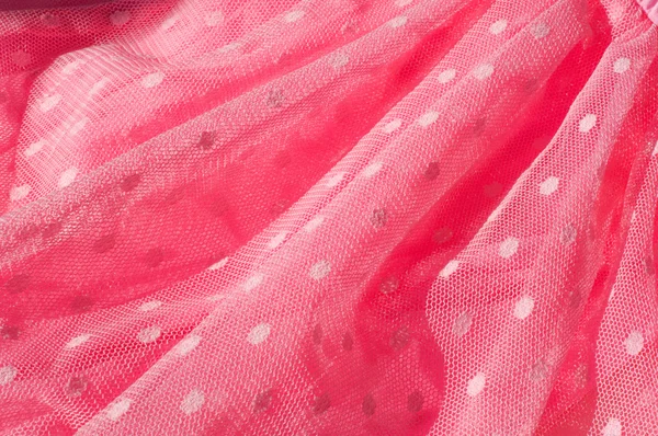 A textura do laço de tecido com lantejoulas no fundo do tecido. Mãe... — Fotografia de Stock
