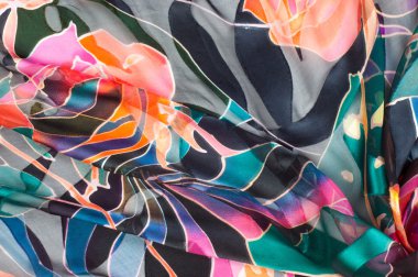 Kumaş ipek doku. soyut resim