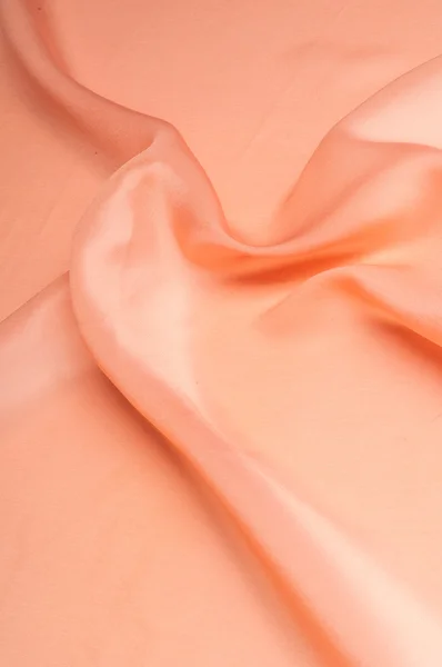 Текстура шовкової тканини, м'яко-рожева — стокове фото