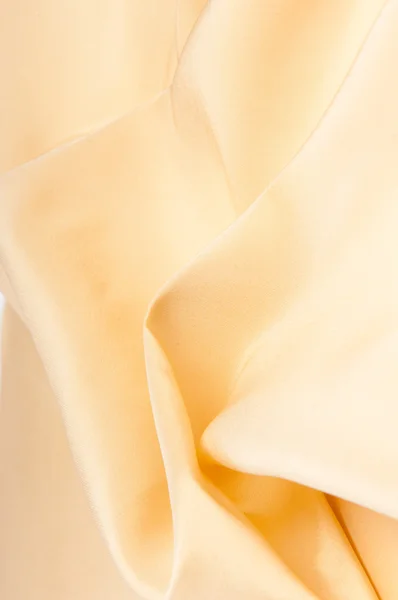 Texture de tissu satiné. couleur beige . — Photo