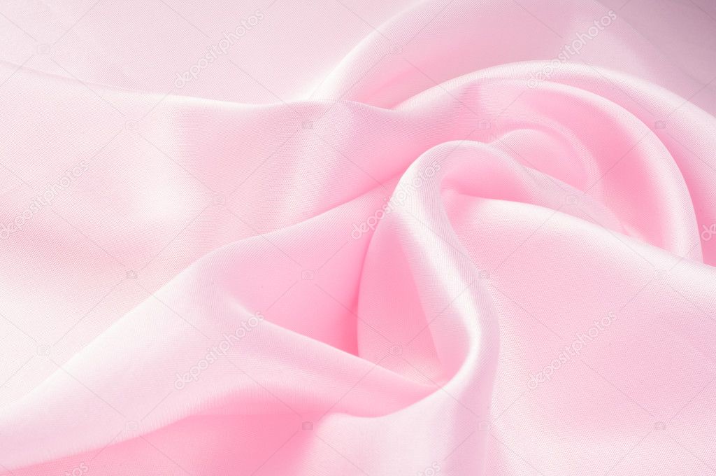 Fabric silk texture pink