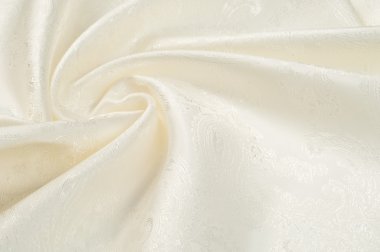 Gül renklerle boyalı kumaş ipek doku