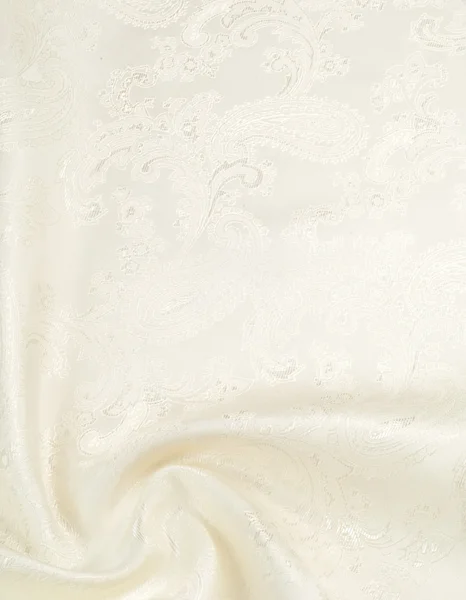 Ткань Шелковая Текстура Окрашенная Цветами Роз Абстракция Лимонный Крем Навахо — стоковое фото