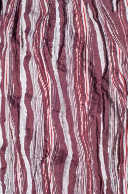 Yün kumaş doku çizgili atkı